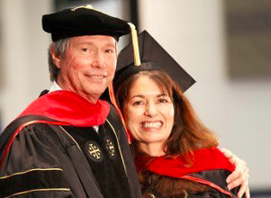 KIP & ELENA MCKEAN AT THE FIRST COMMENCEMENT OF THE ICCM IN 2013!